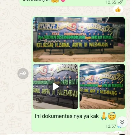 Pengiriman Papan Bunga Duka Panunggangan