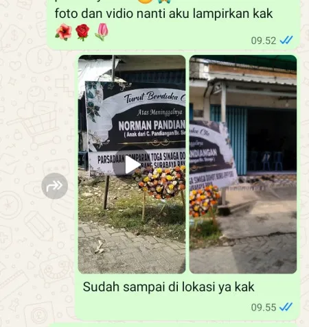 Pengiriman Karangan Bunga Panunggangan