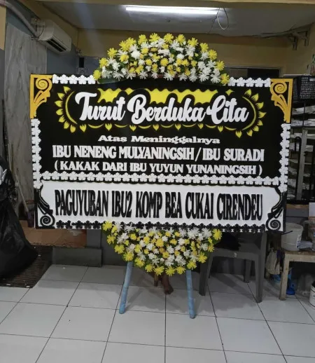 Papan Bunga Duka Panunggangan